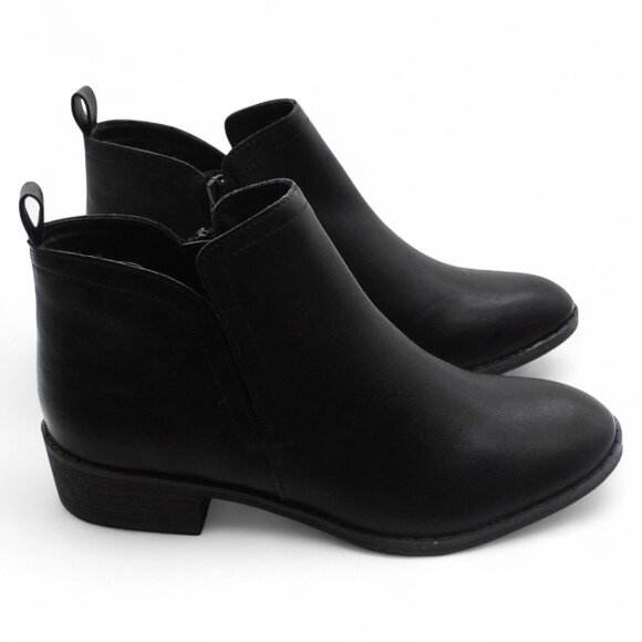Womens Sun + Stone Zipper Ankle Boots - Picture 3 of 8